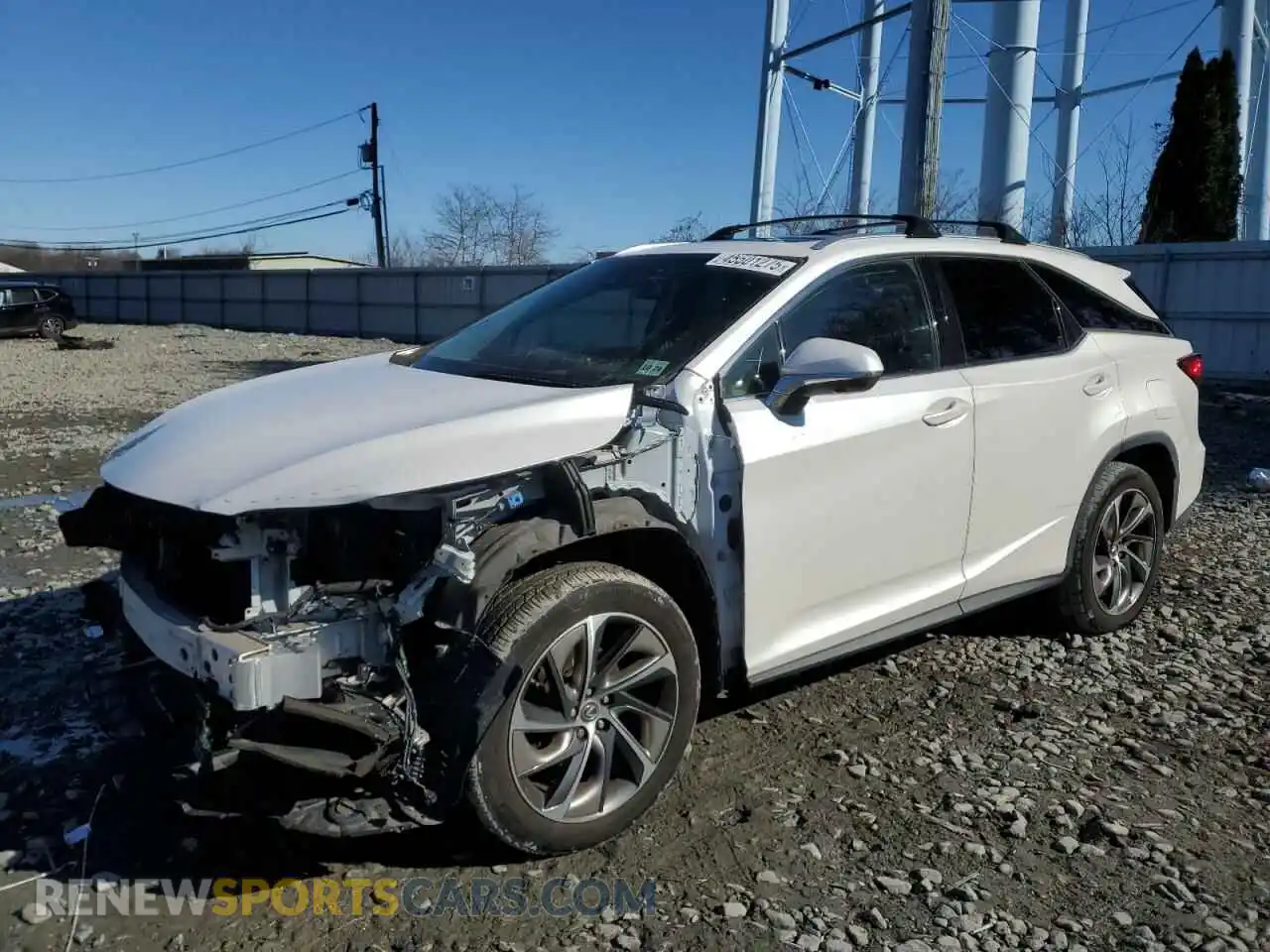 1 Photograph of a damaged car JTJDZKCA8K2020301 LEXUS RX350 2019