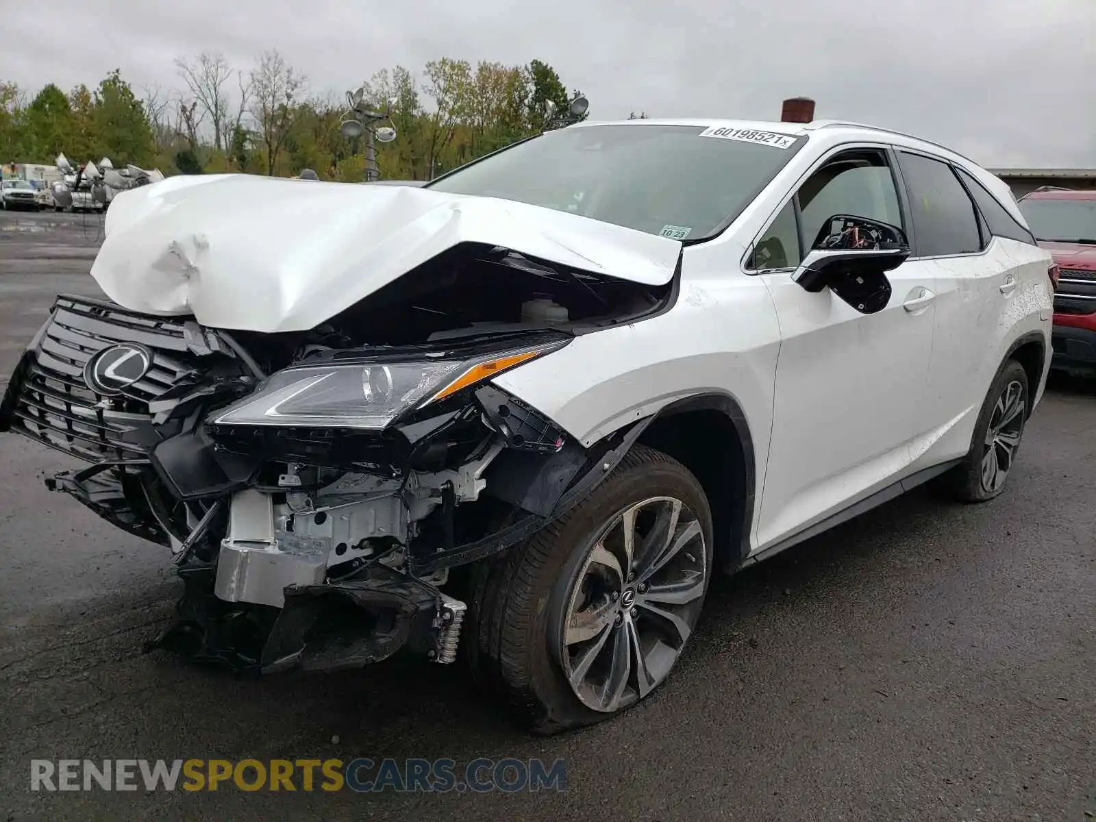 2 Photograph of a damaged car JTJDZKCAXK2015620 LEXUS RX350 2019