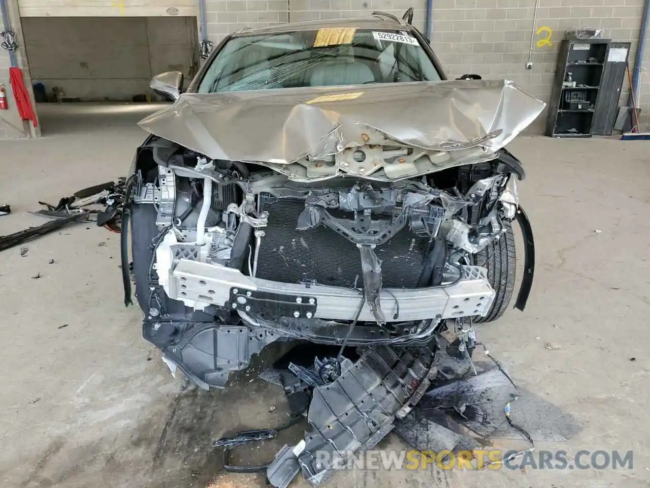 5 Photograph of a damaged car 2T2AZMAA1LC177008 LEXUS RX350 2020