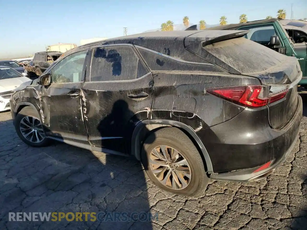 2 Photograph of a damaged car 2T2AZMAA7LC171195 LEXUS RX350 2020