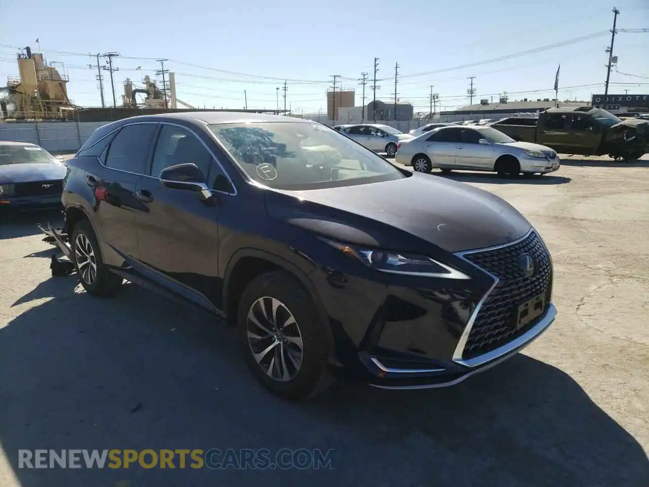 1 Photograph of a damaged car 2T2AZMAA7LC175425 LEXUS RX350 2020