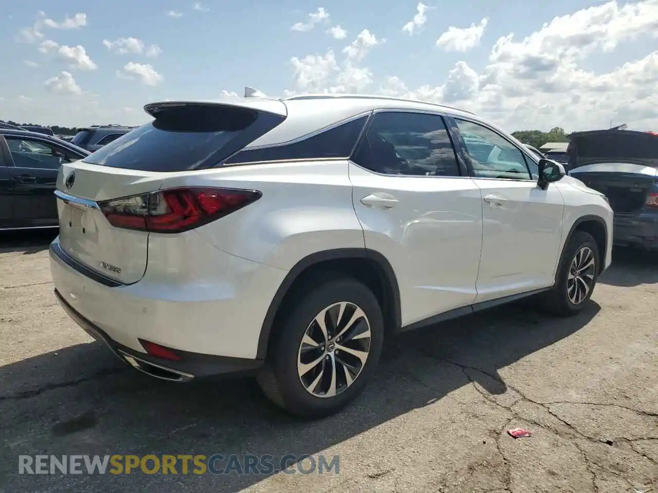 3 Photograph of a damaged car 2T2AZMAA9LC179332 LEXUS RX350 2020