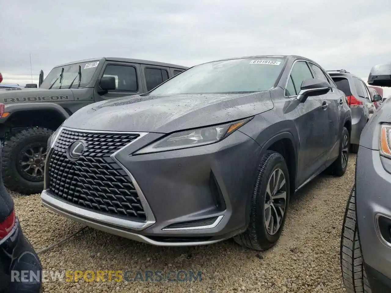 2 Photograph of a damaged car 2T2AZMAAXLC168162 LEXUS RX350 2020