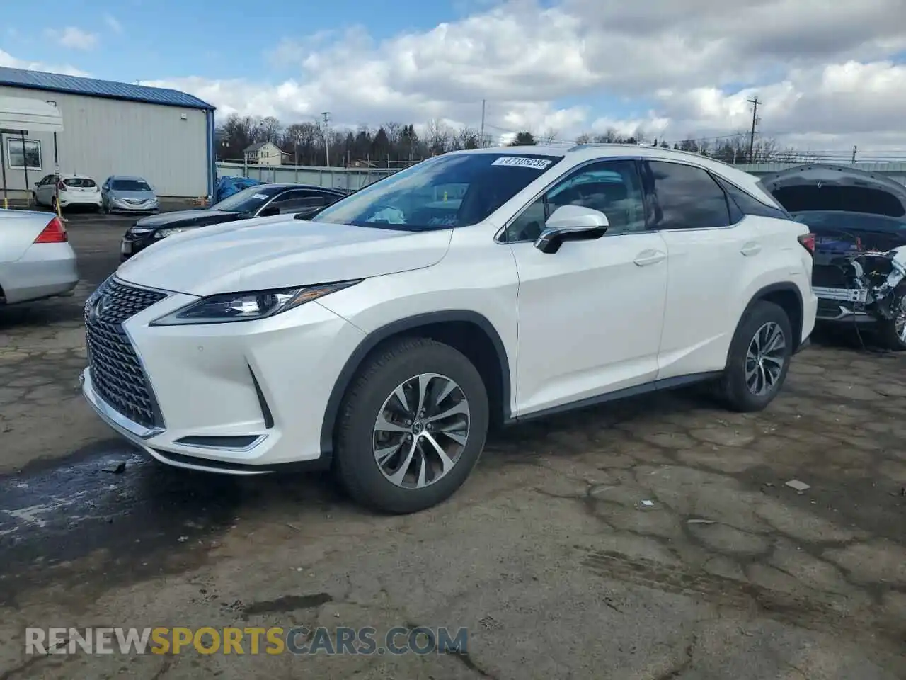 1 Photograph of a damaged car 2T2AZMDA1LC254908 LEXUS RX350 2020