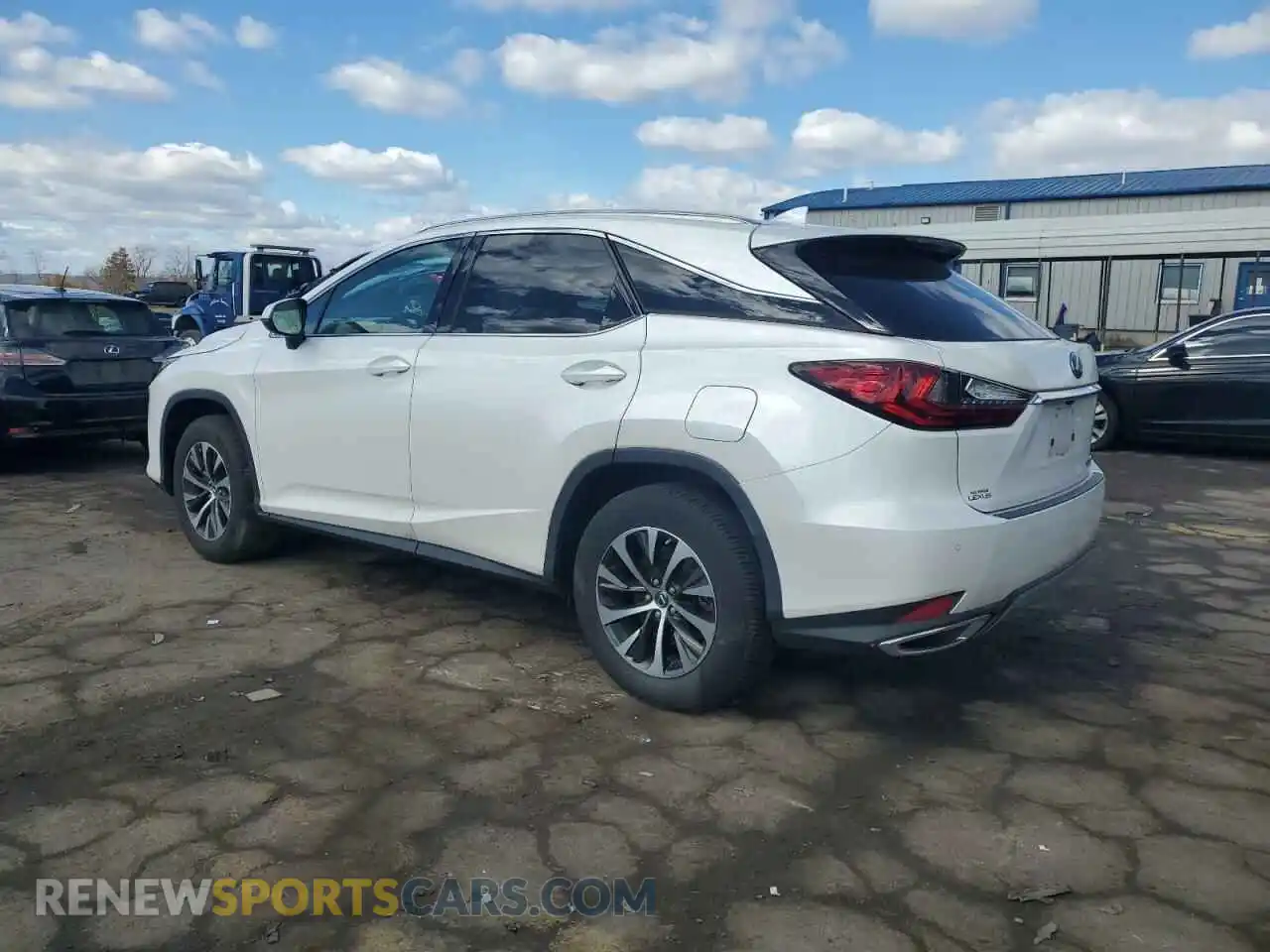 2 Photograph of a damaged car 2T2AZMDA1LC254908 LEXUS RX350 2020