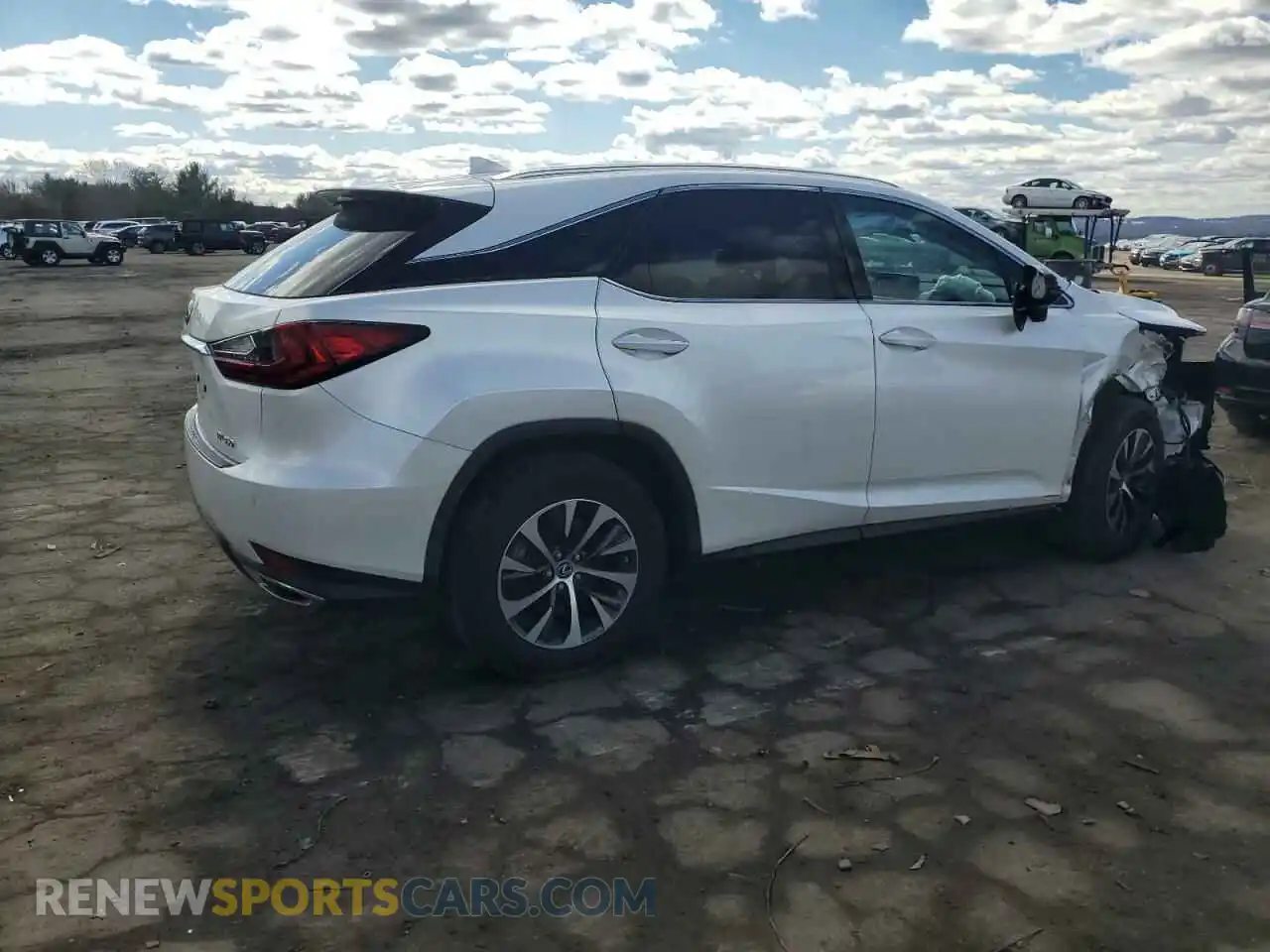 3 Photograph of a damaged car 2T2AZMDA1LC254908 LEXUS RX350 2020