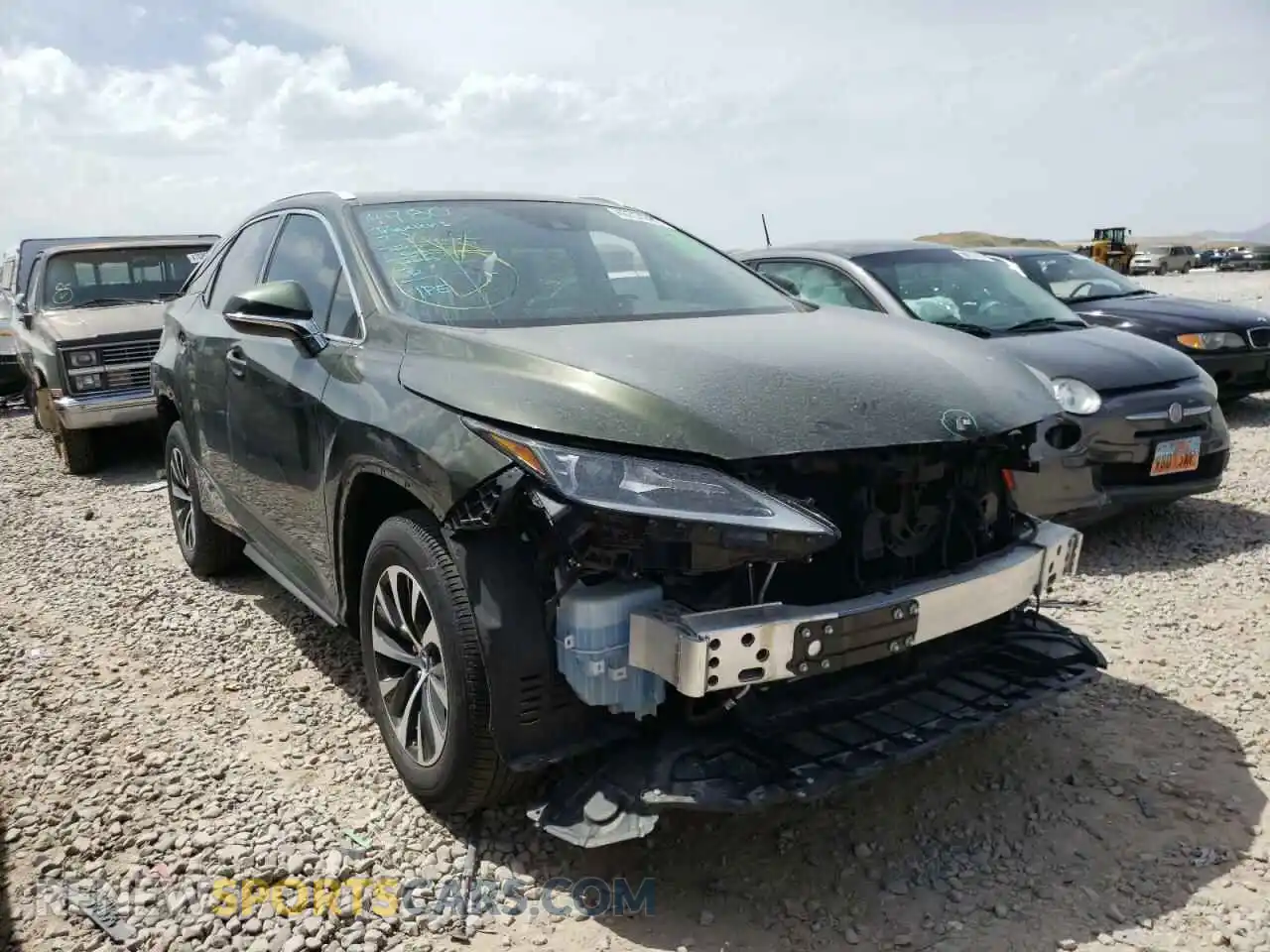 1 Photograph of a damaged car 2T2AZMDA2LC255291 LEXUS RX350 2020