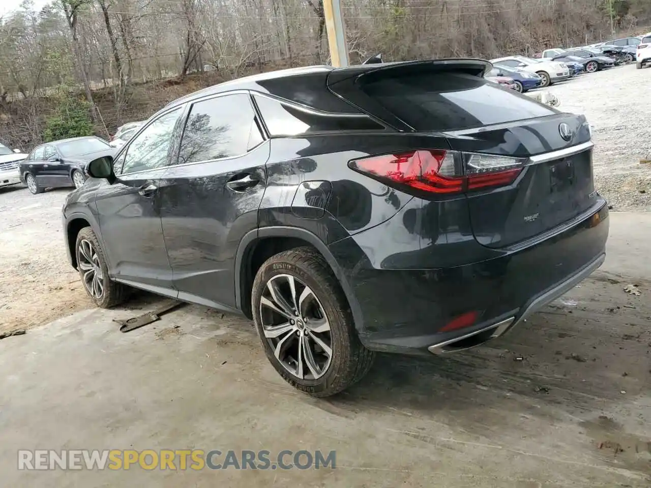 2 Photograph of a damaged car 2T2HZMAA0LC158898 LEXUS RX350 2020