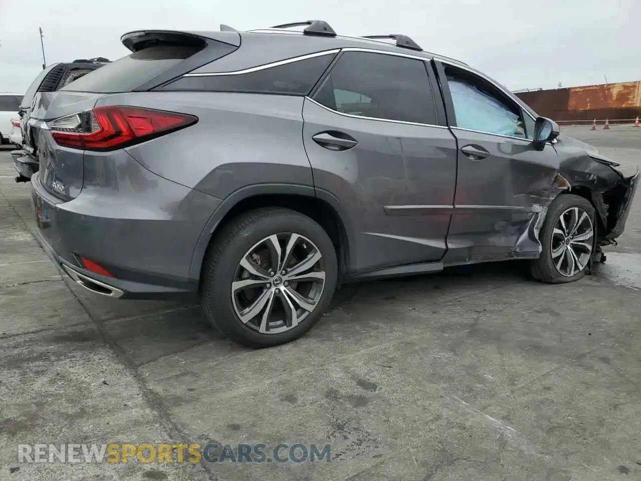 3 Photograph of a damaged car 2T2HZMAA0LC169657 LEXUS RX350 2020