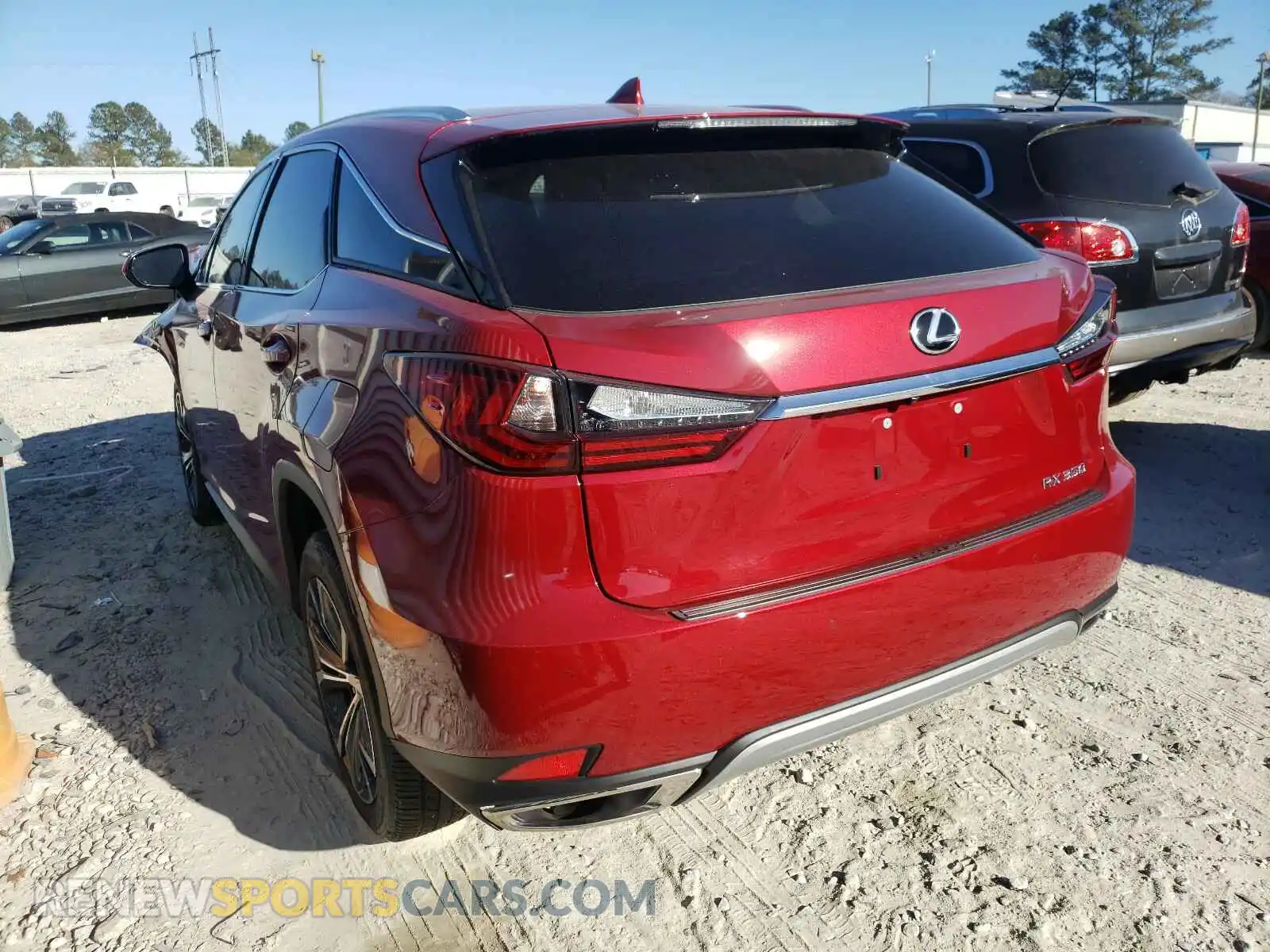 3 Photograph of a damaged car 2T2HZMAA0LC174888 LEXUS RX350 2020