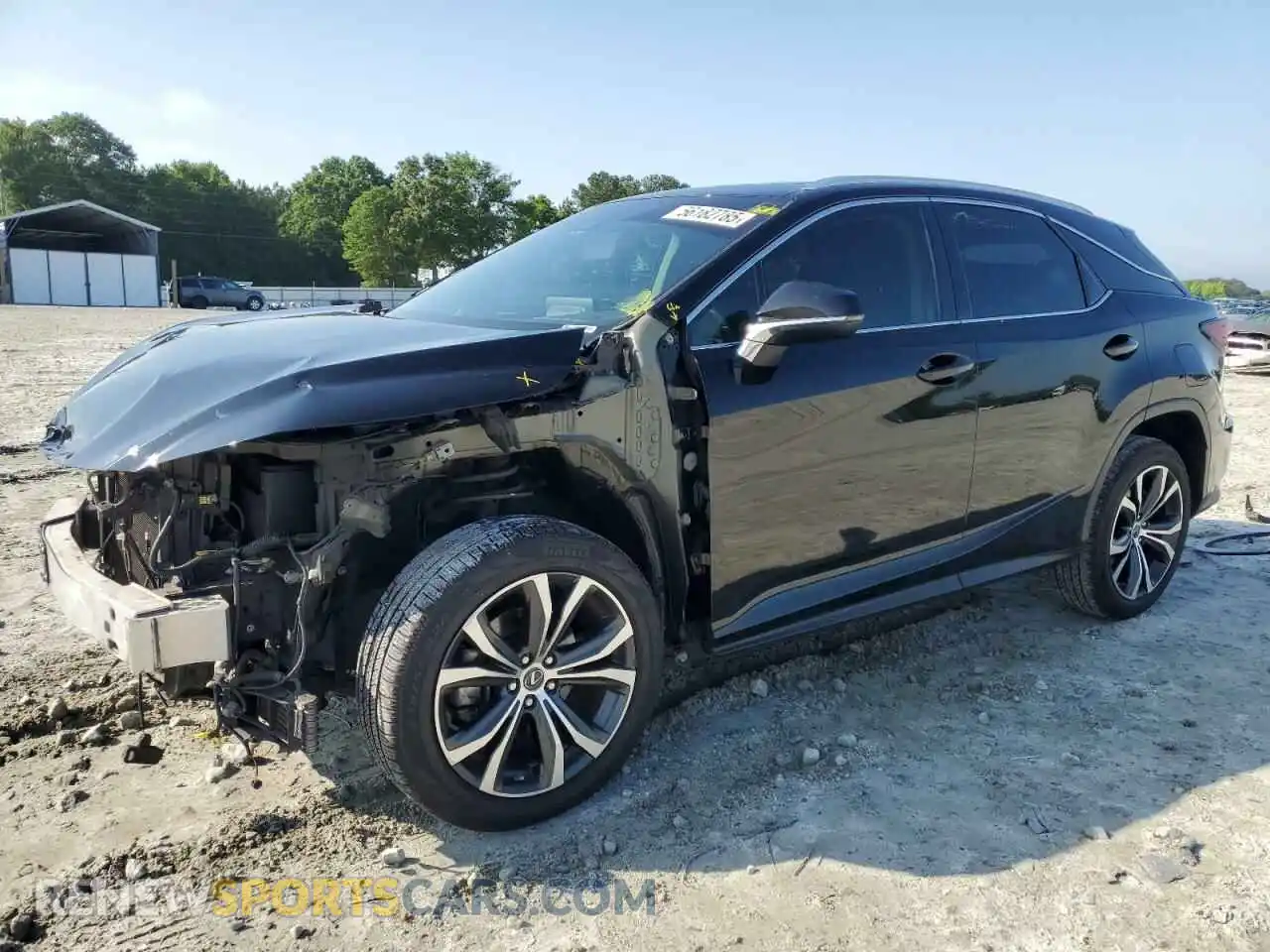 1 Photograph of a damaged car 2T2HZMAA1LC160921 LEXUS RX350 2020