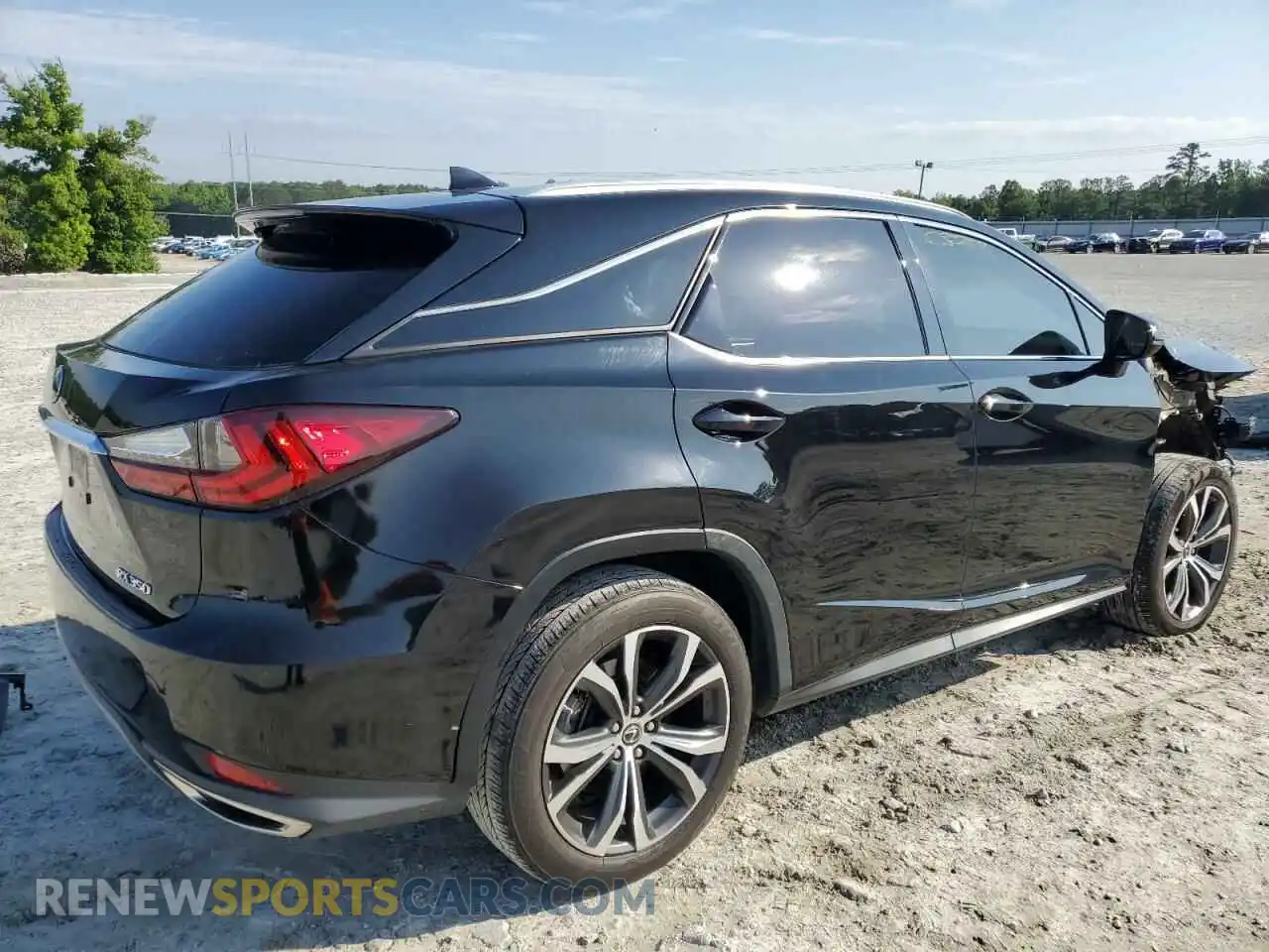 3 Photograph of a damaged car 2T2HZMAA1LC160921 LEXUS RX350 2020