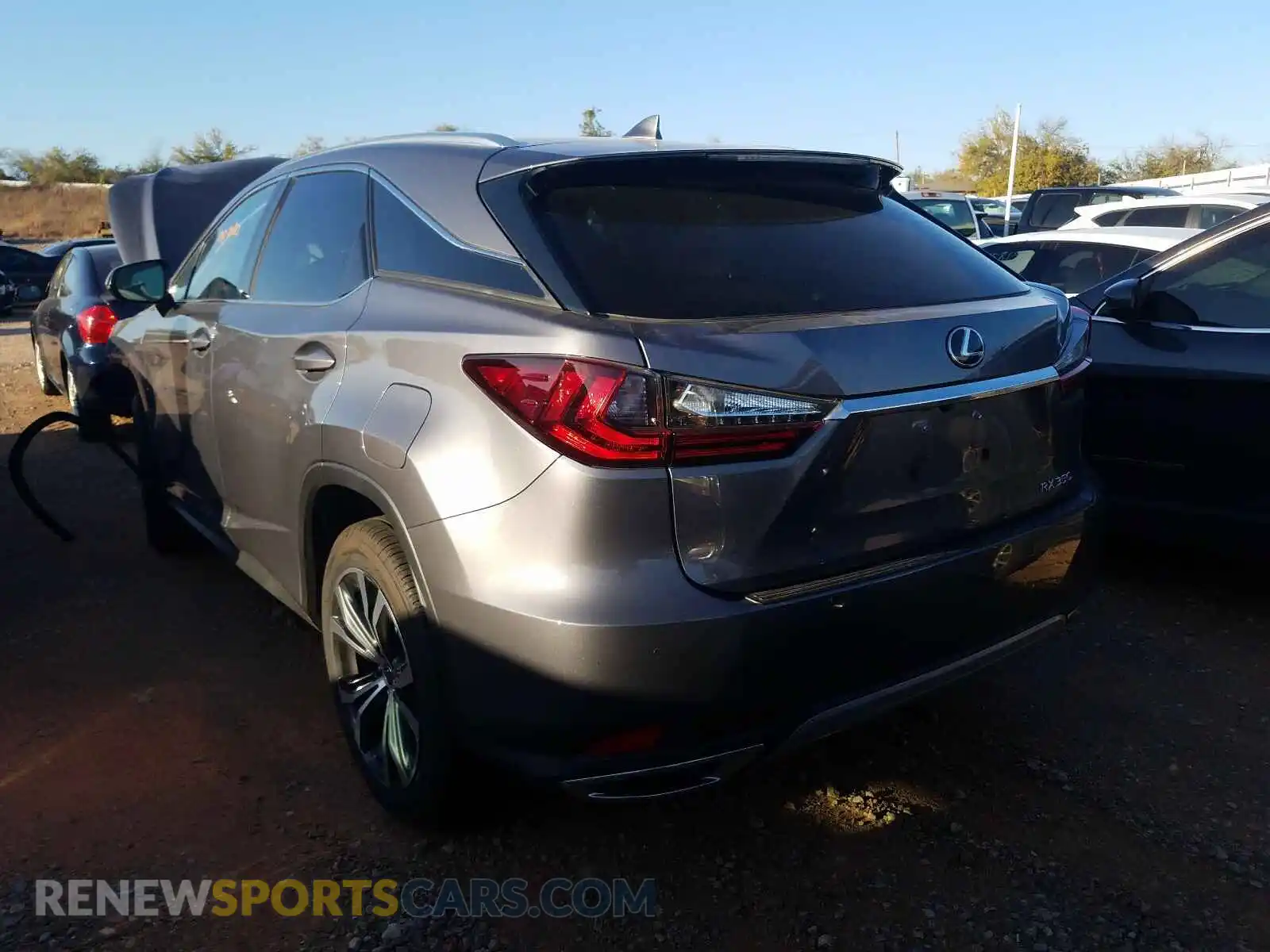 3 Photograph of a damaged car 2T2HZMAA1LC161521 LEXUS RX350 2020