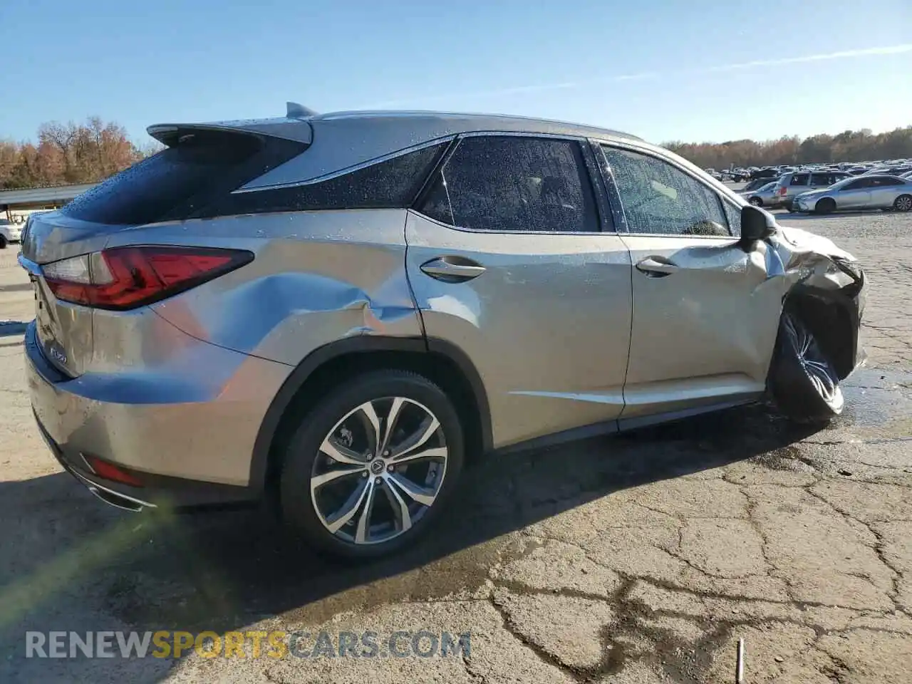 3 Photograph of a damaged car 2T2HZMAA1LC171370 LEXUS RX350 2020