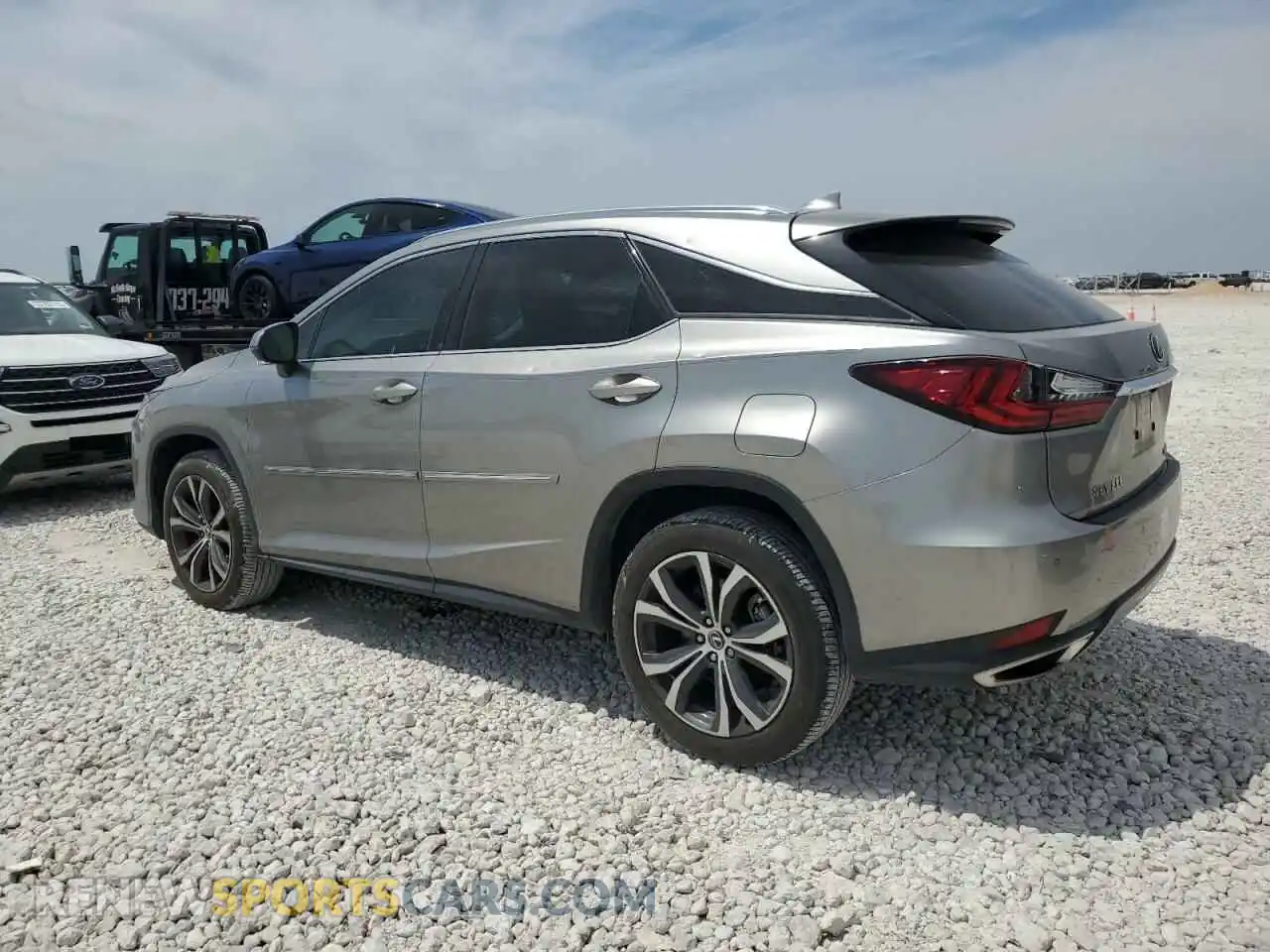 2 Photograph of a damaged car 2T2HZMAA1LC171823 LEXUS RX350 2020