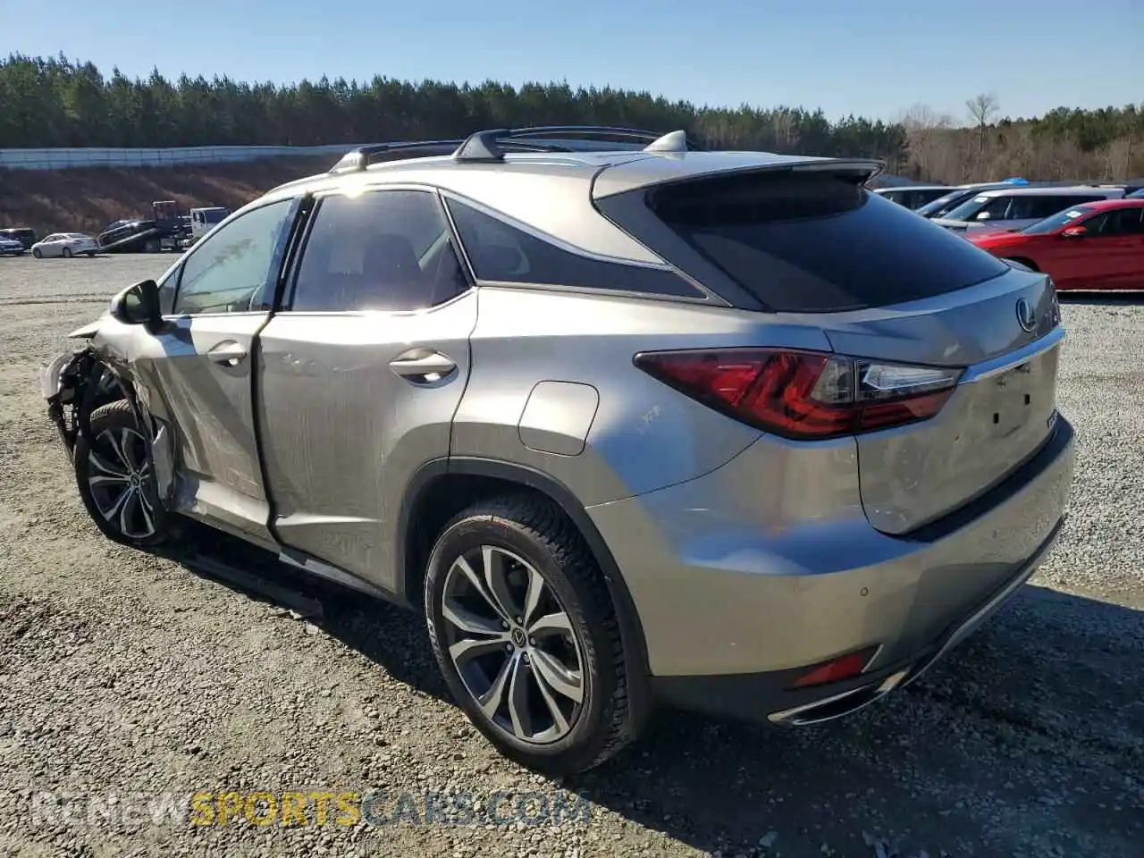 2 Photograph of a damaged car 2T2HZMAA1LC179792 LEXUS RX350 2020