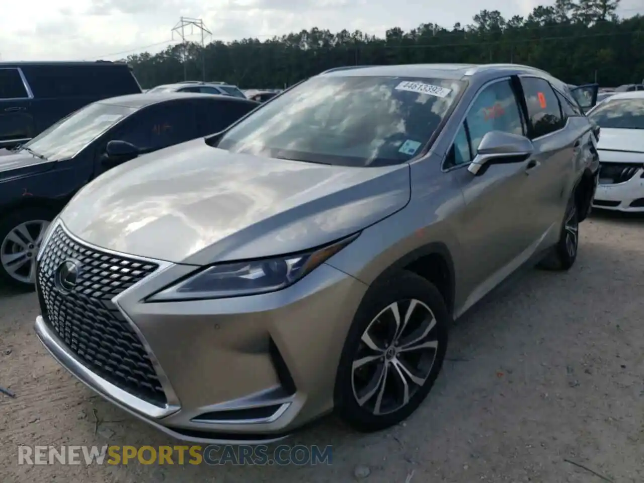 2 Photograph of a damaged car 2T2HZMAA2LC157588 LEXUS RX350 2020