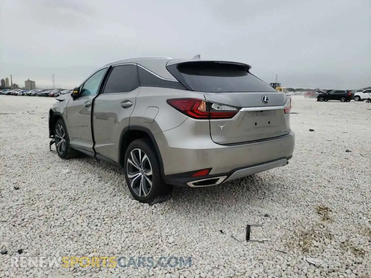 3 Photograph of a damaged car 2T2HZMAA2LC166341 LEXUS RX350 2020