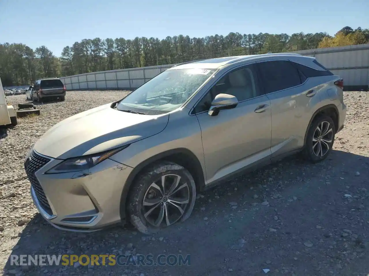1 Photograph of a damaged car 2T2HZMAA2LC169157 LEXUS RX350 2020