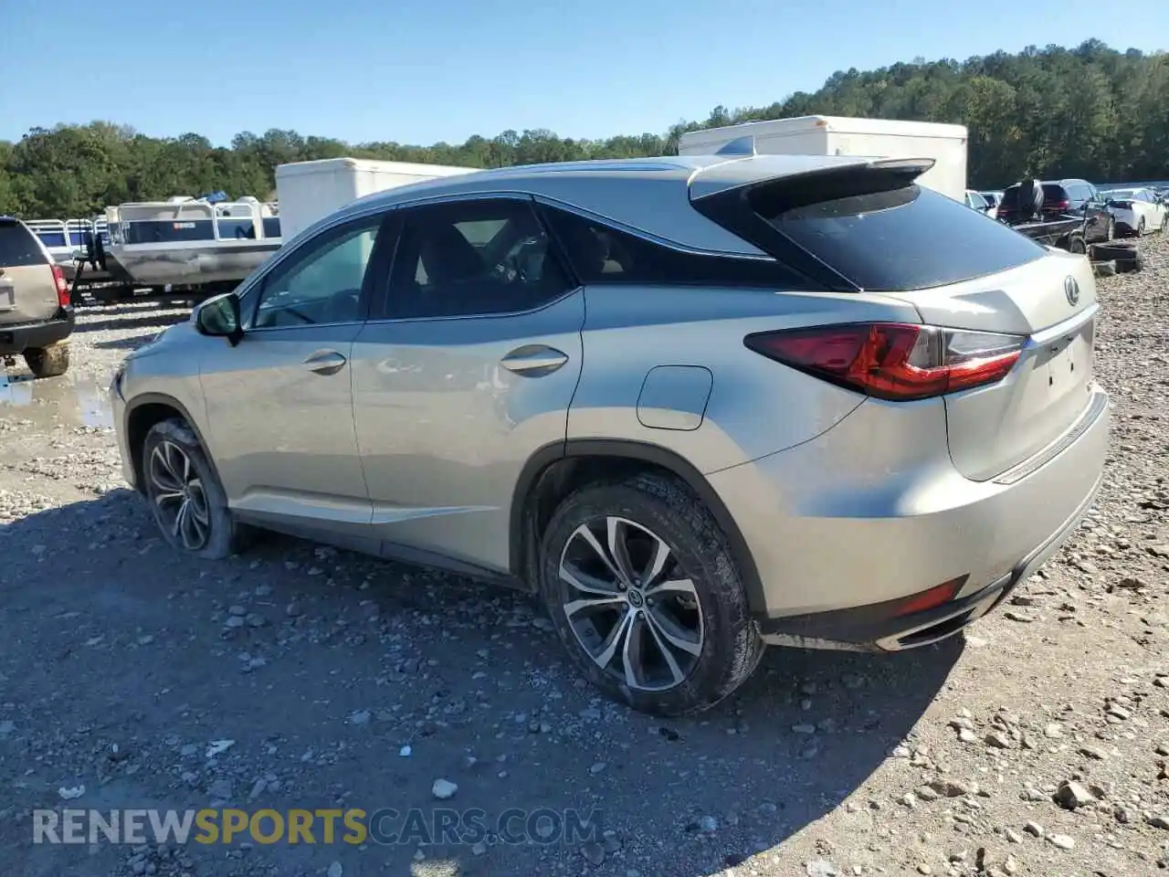 2 Photograph of a damaged car 2T2HZMAA2LC169157 LEXUS RX350 2020