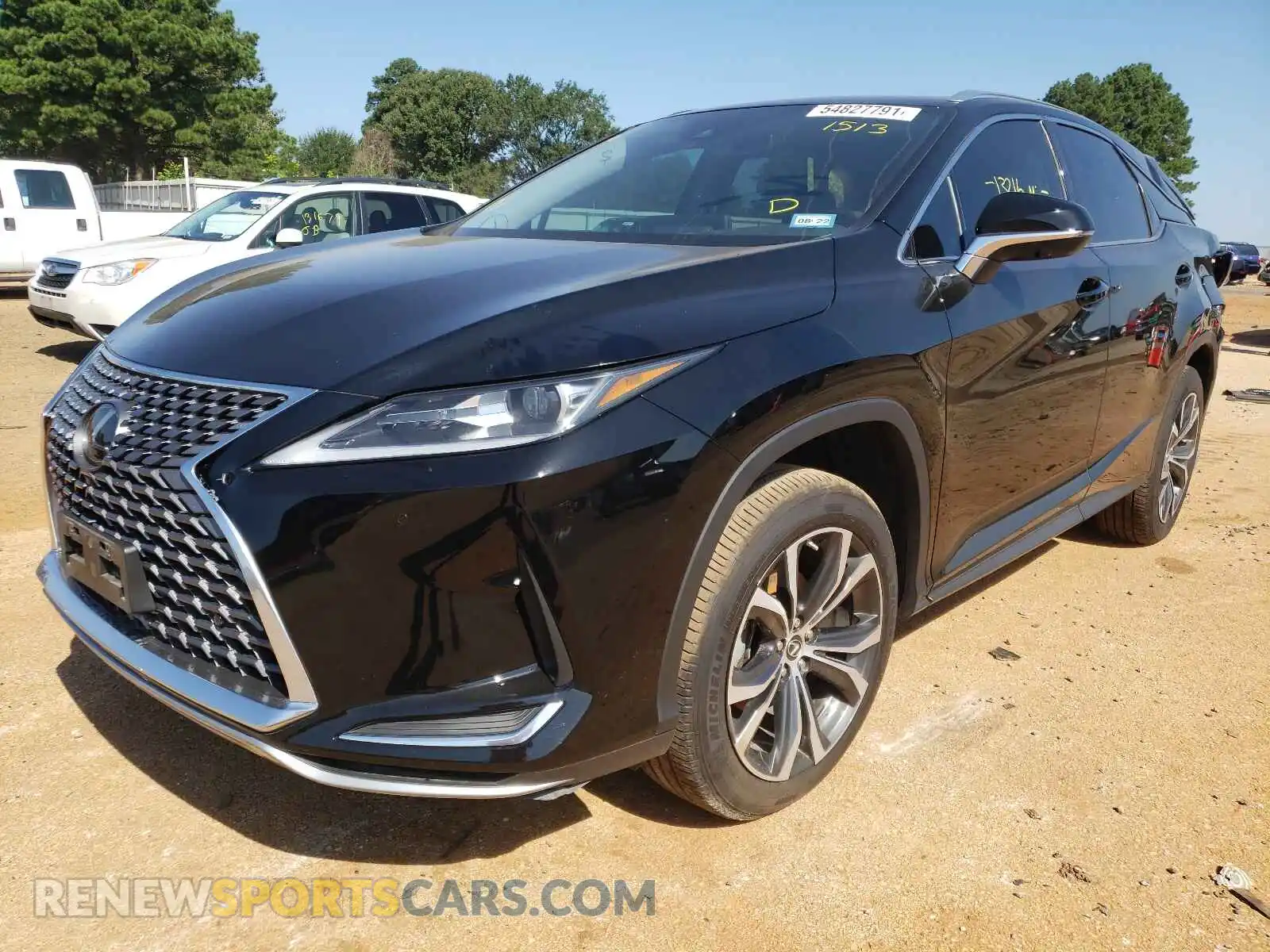 2 Photograph of a damaged car 2T2HZMAA3LC181513 LEXUS RX350 2020