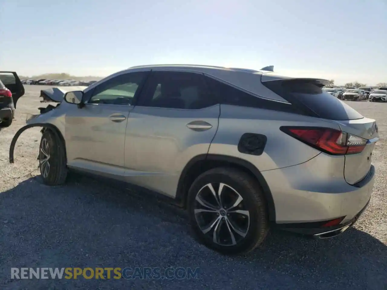 2 Photograph of a damaged car 2T2HZMAA4LC151565 LEXUS RX350 2020