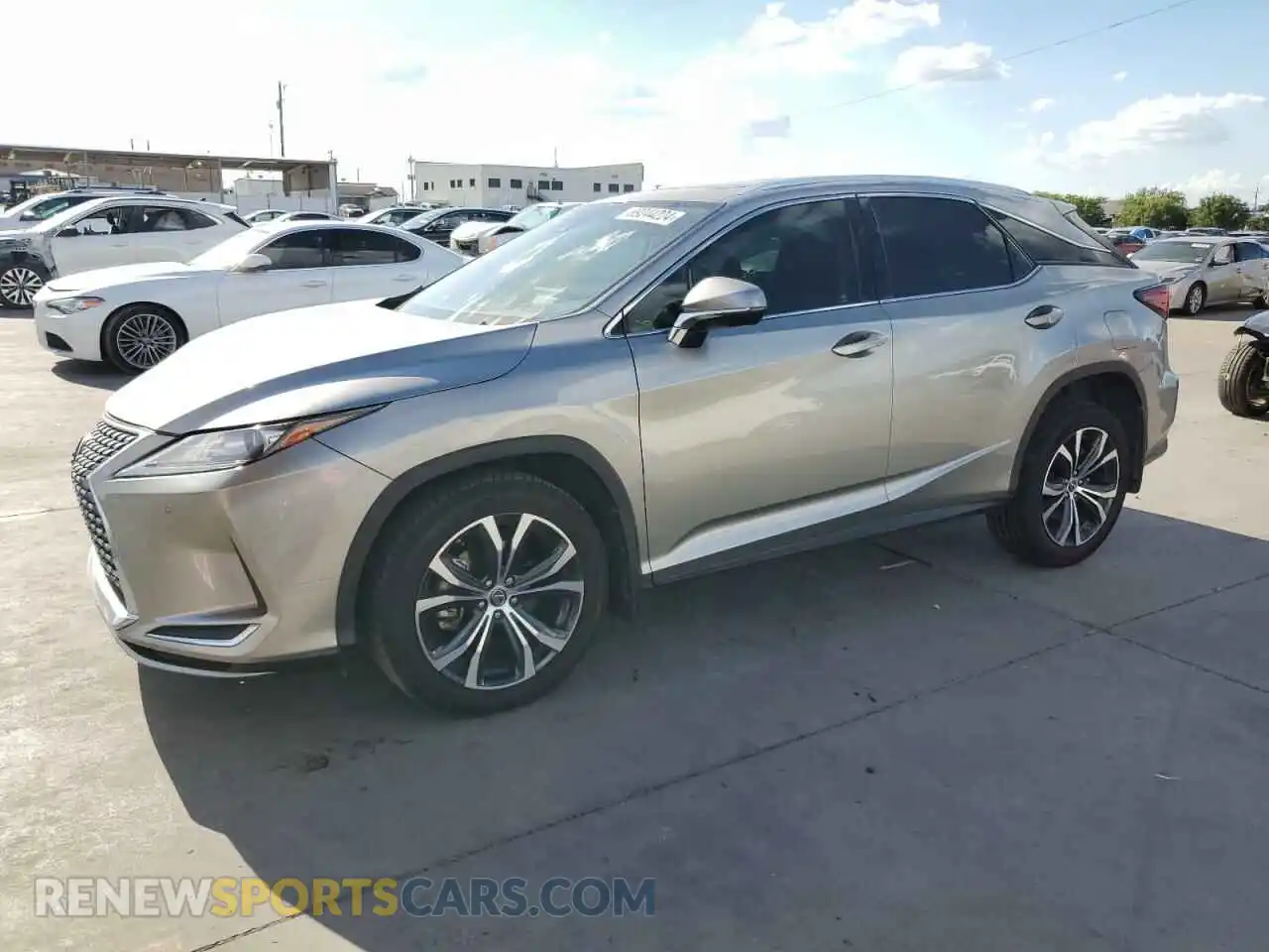 1 Photograph of a damaged car 2T2HZMAA4LC158094 LEXUS RX350 2020