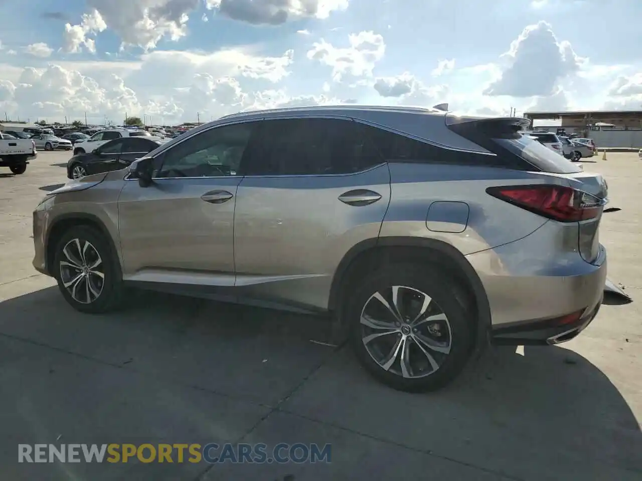 2 Photograph of a damaged car 2T2HZMAA4LC158094 LEXUS RX350 2020