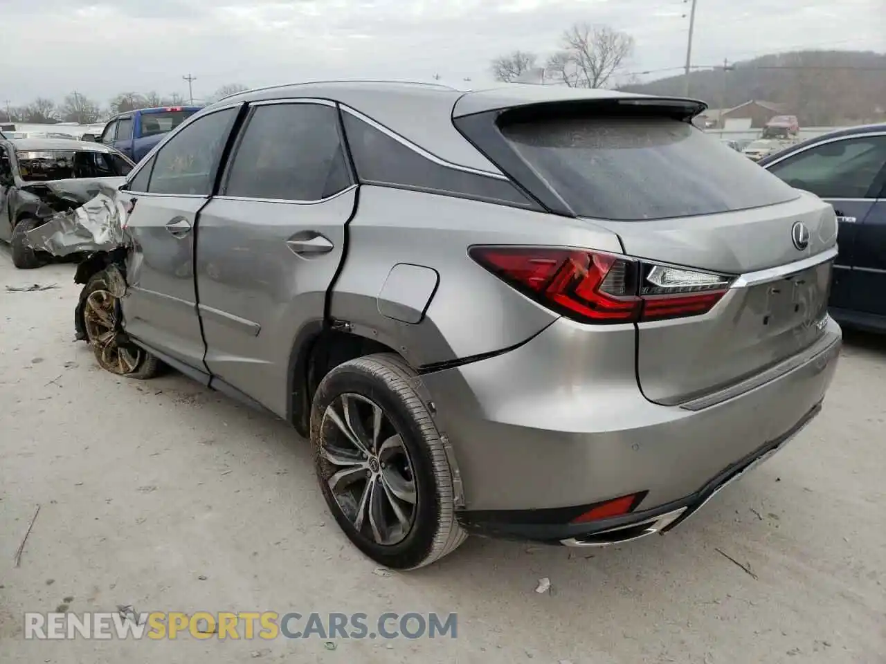 3 Photograph of a damaged car 2T2HZMAA4LC161139 LEXUS RX350 2020