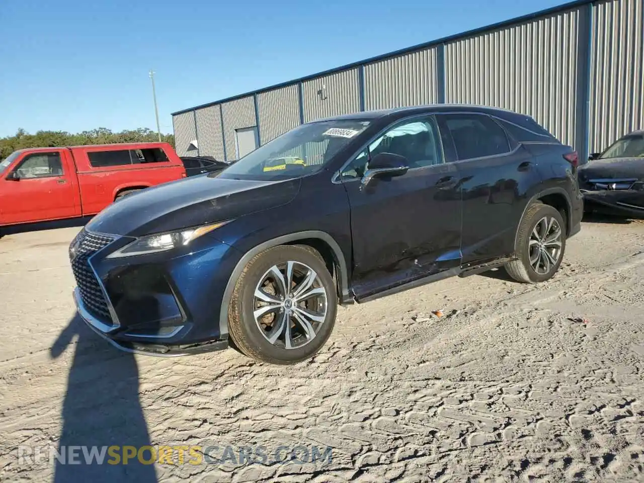 1 Photograph of a damaged car 2T2HZMAA4LC162923 LEXUS RX350 2020