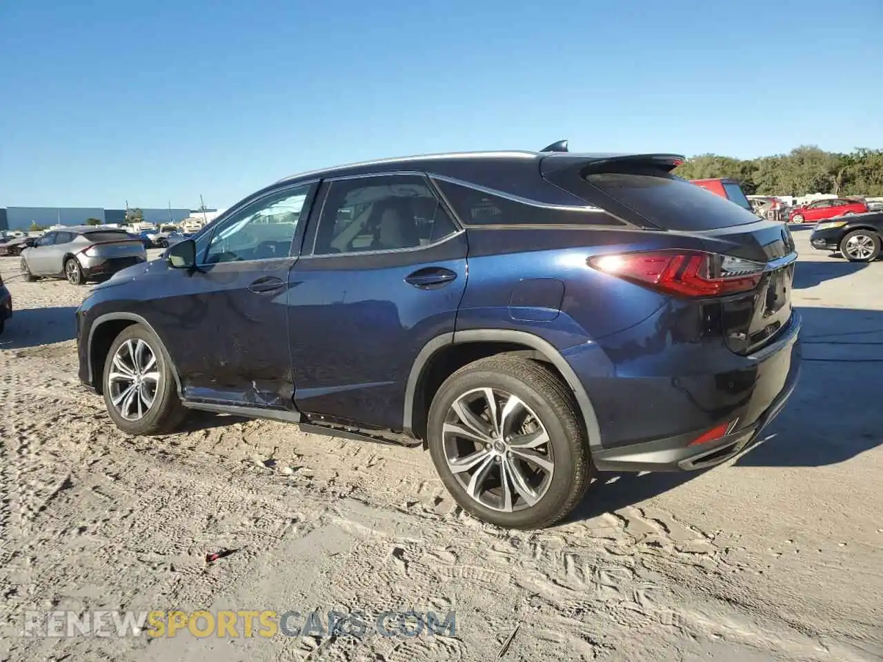 2 Photograph of a damaged car 2T2HZMAA4LC162923 LEXUS RX350 2020
