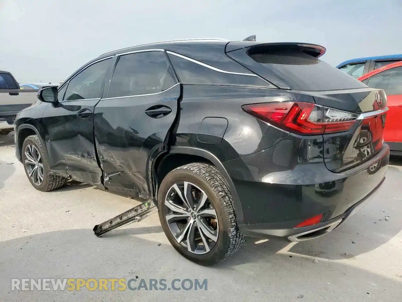 2 Photograph of a damaged car 2T2HZMAA4LC182010 LEXUS RX350 2020