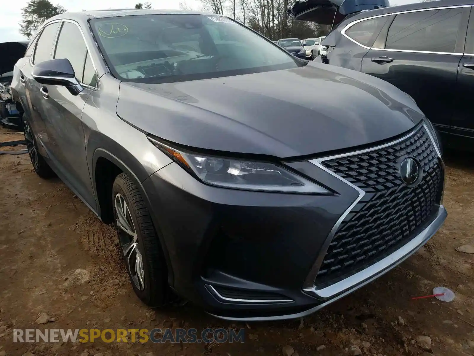 1 Photograph of a damaged car 2T2HZMAA5LC157441 LEXUS RX350 2020
