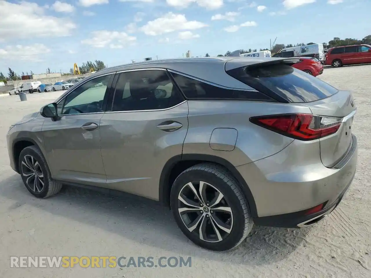 2 Photograph of a damaged car 2T2HZMAA5LC165541 LEXUS RX350 2020