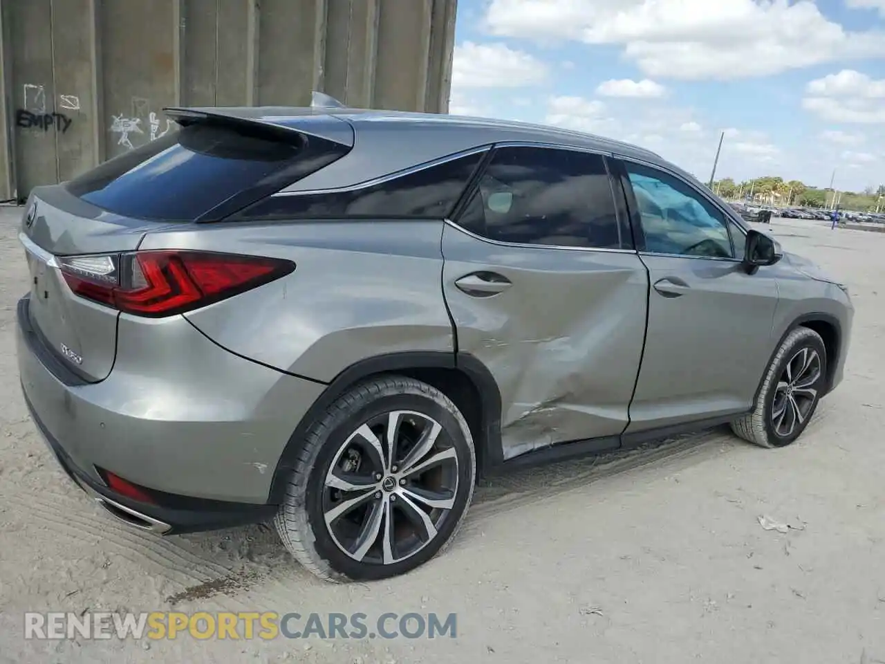 3 Photograph of a damaged car 2T2HZMAA5LC165541 LEXUS RX350 2020