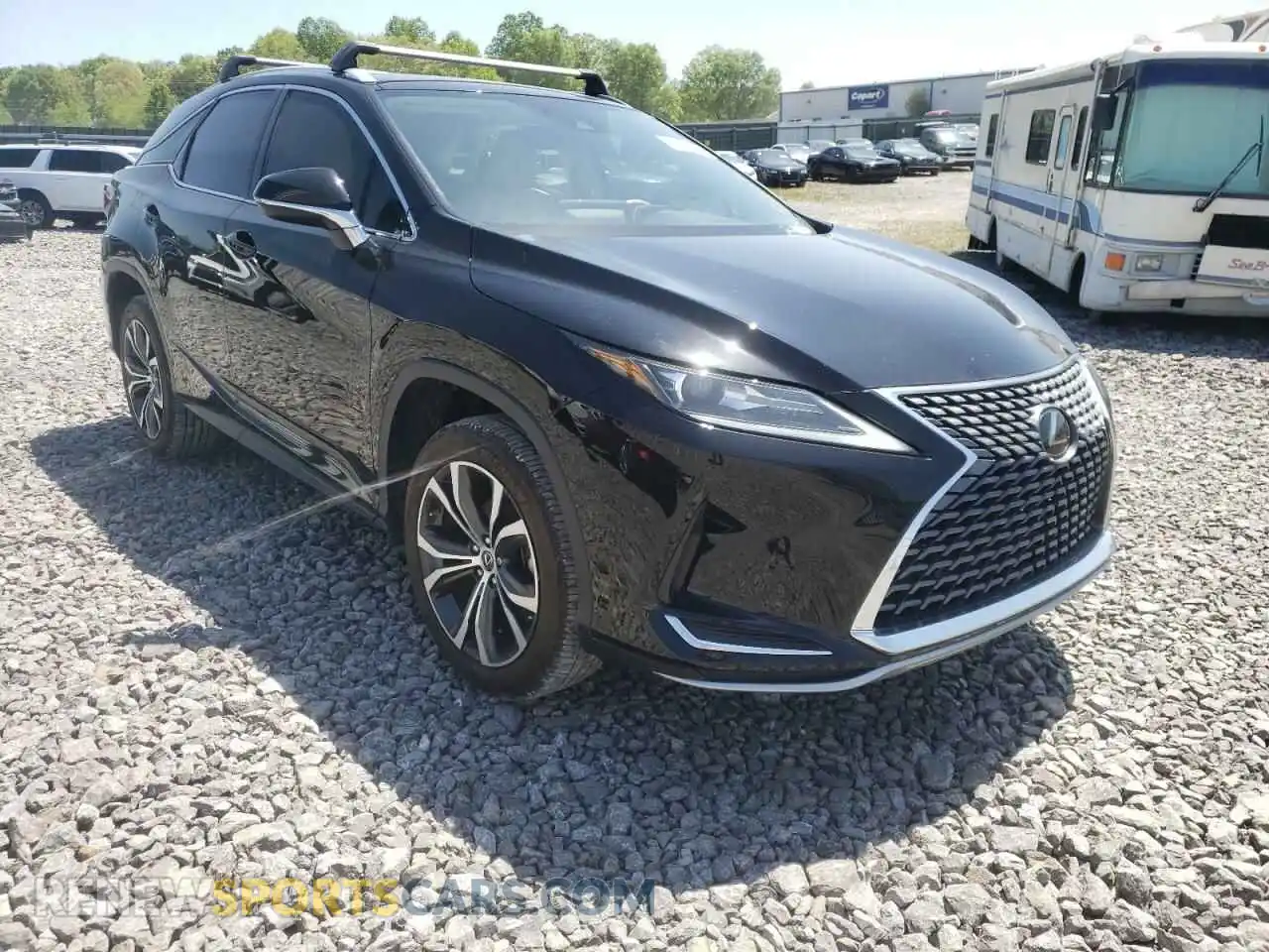 1 Photograph of a damaged car 2T2HZMAA5LC169671 LEXUS RX350 2020