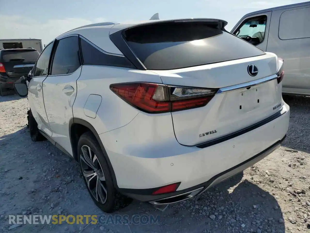 3 Photograph of a damaged car 2T2HZMAA5LC180783 LEXUS RX350 2020