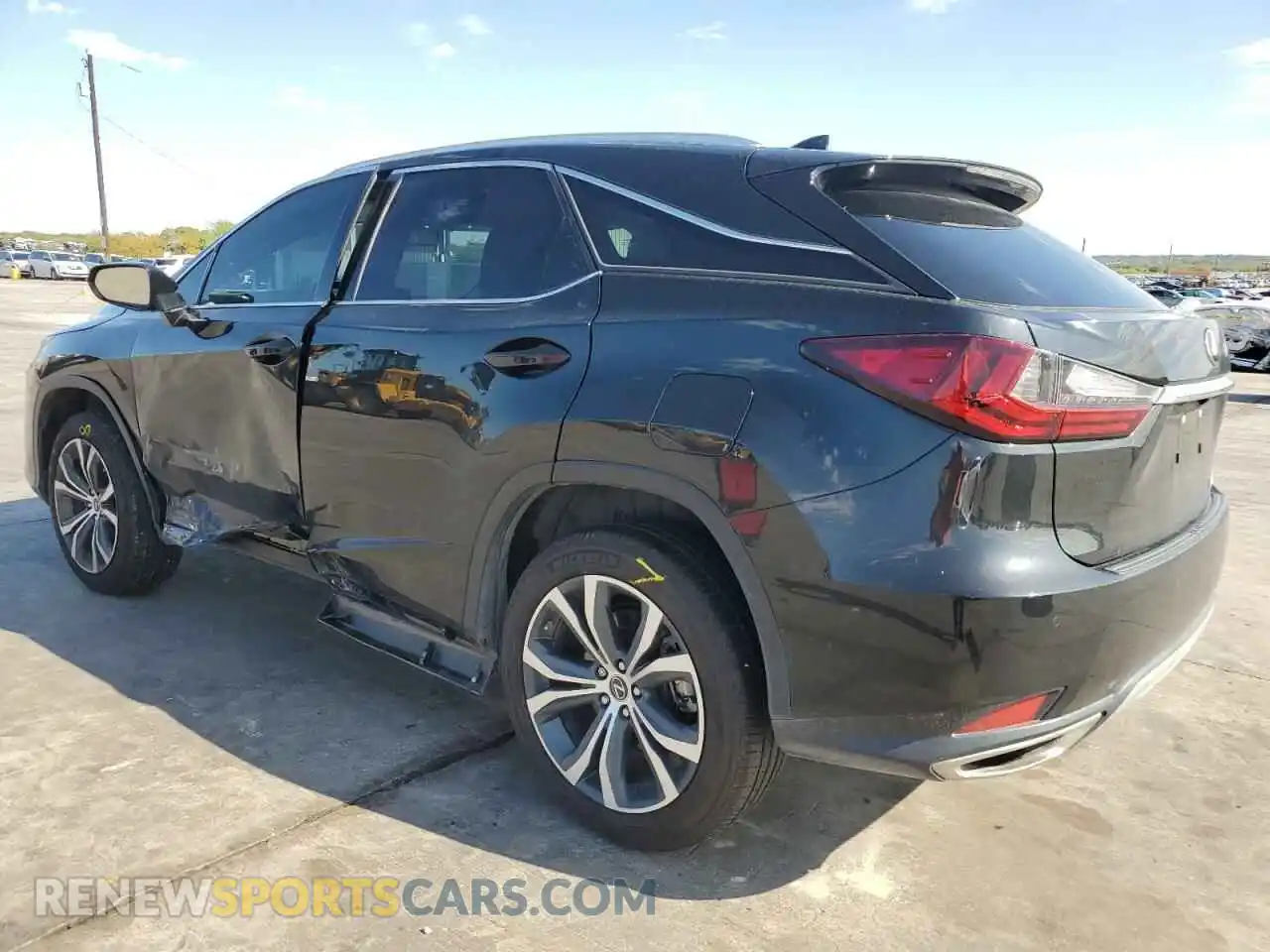 2 Photograph of a damaged car 2T2HZMAA6LC156587 LEXUS RX350 2020