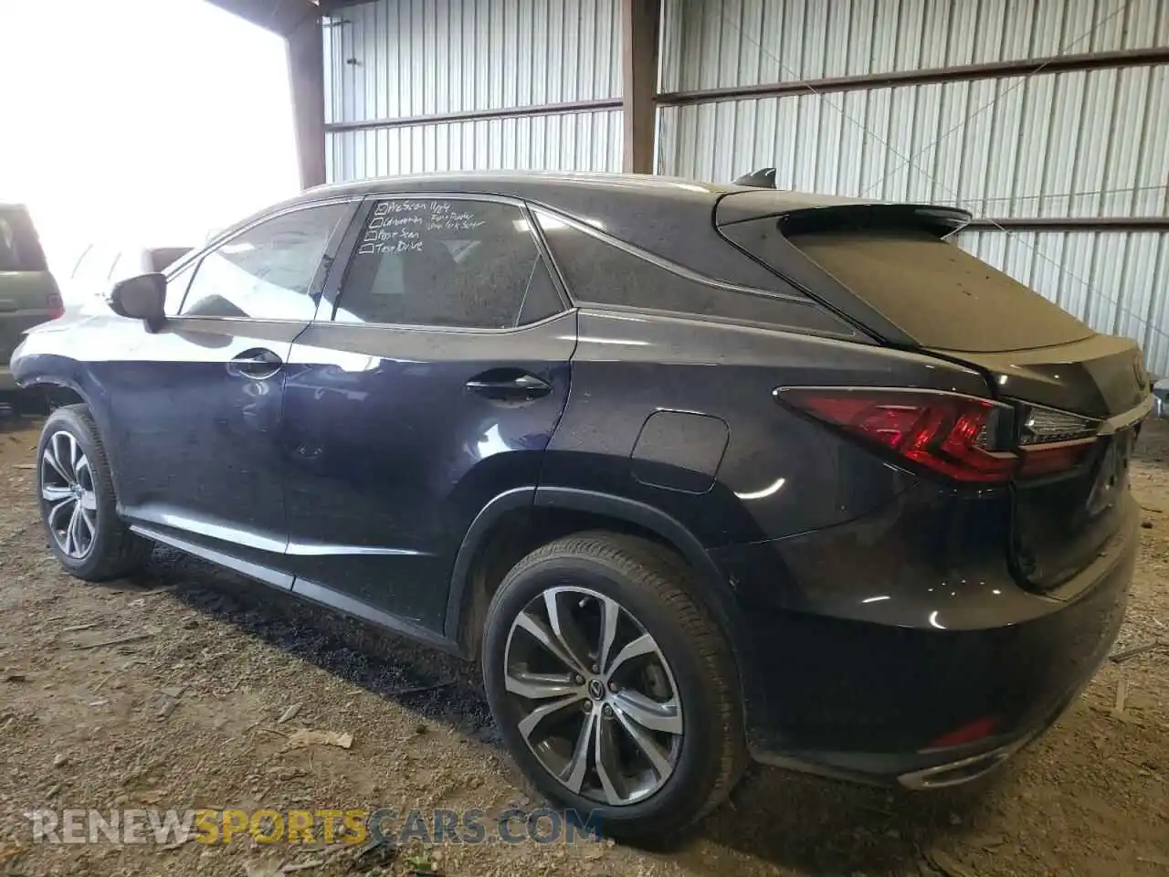 3 Photograph of a damaged car 2T2HZMAA6LC158033 LEXUS RX350 2020