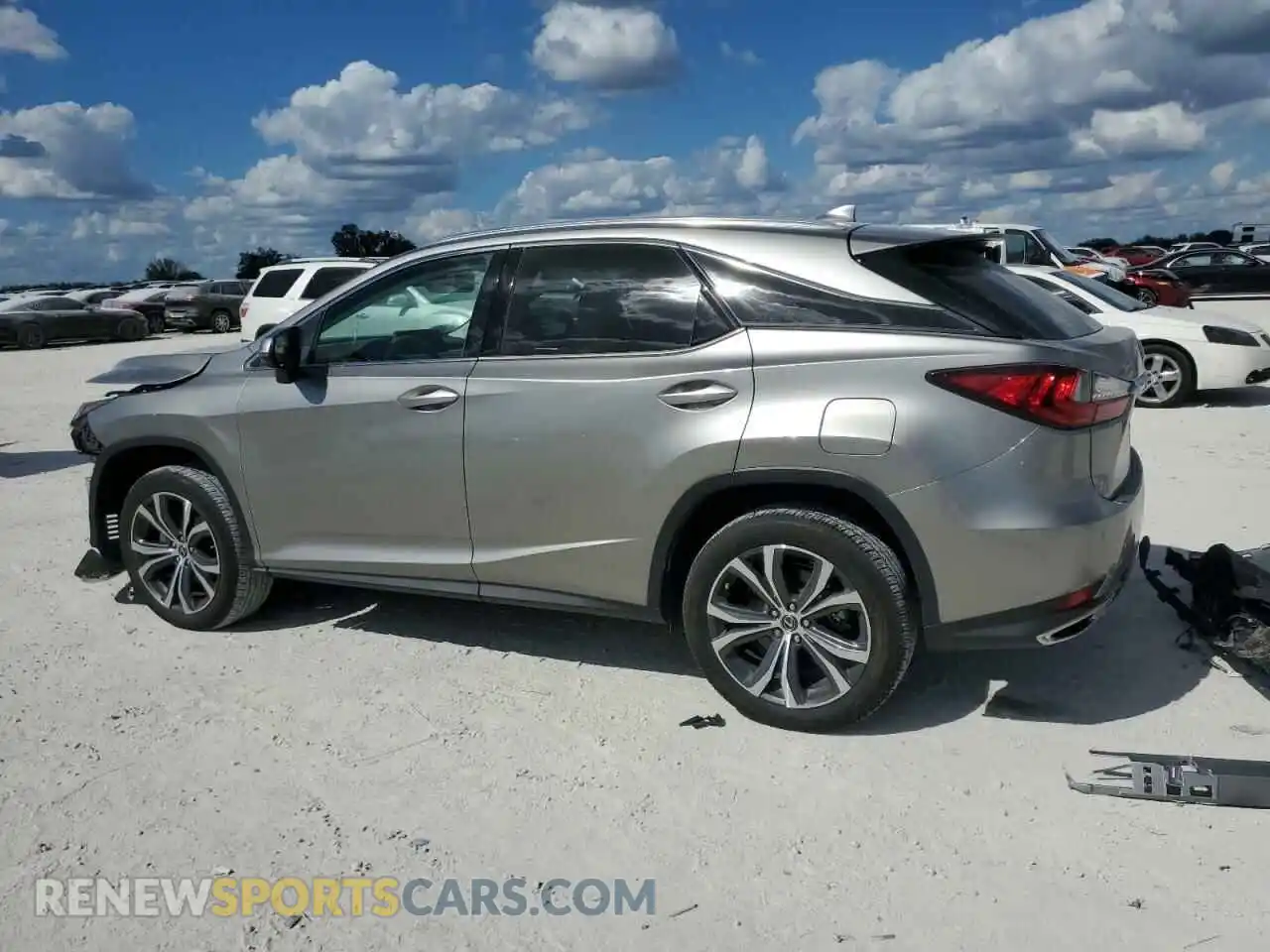 2 Photograph of a damaged car 2T2HZMAA6LC177083 LEXUS RX350 2020