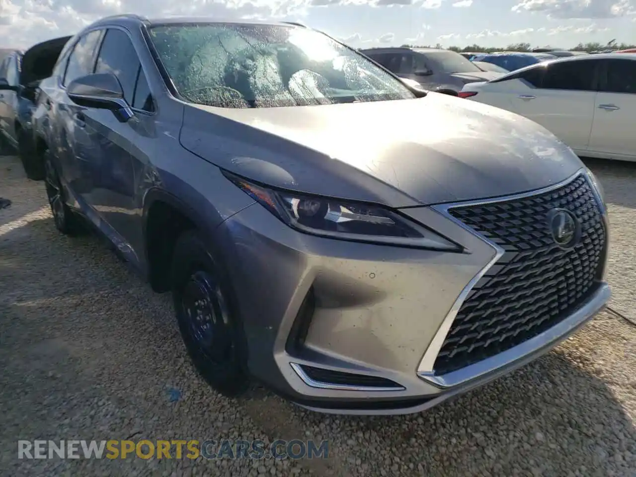 1 Photograph of a damaged car 2T2HZMAA6LC178363 LEXUS RX350 2020