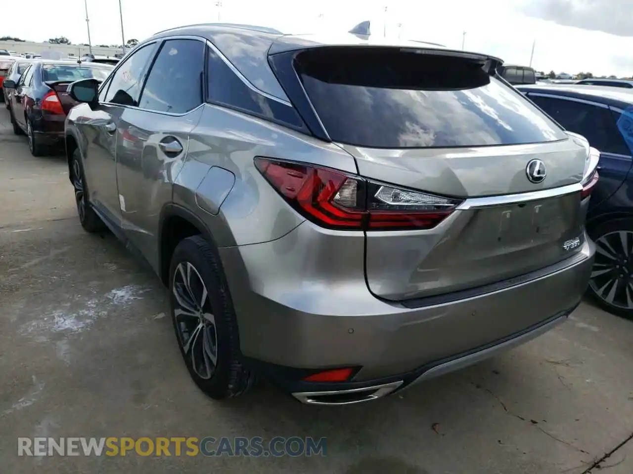 3 Photograph of a damaged car 2T2HZMAA6LC181182 LEXUS RX350 2020