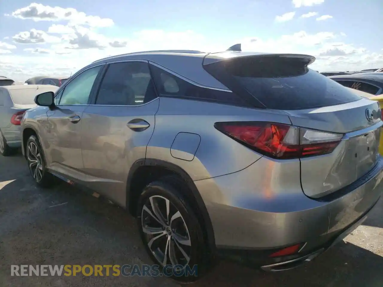 3 Photograph of a damaged car 2T2HZMAA7LC159109 LEXUS RX350 2020