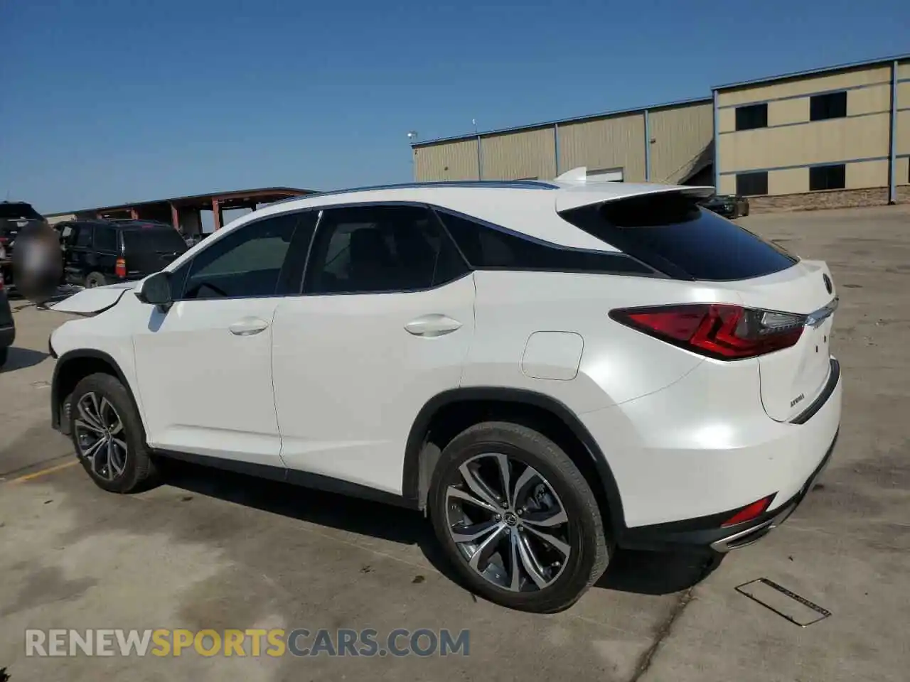 2 Photograph of a damaged car 2T2HZMAA7LC163189 LEXUS RX350 2020
