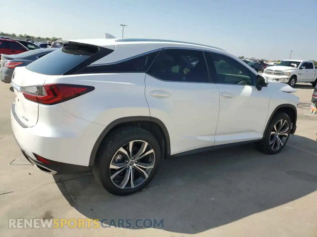 3 Photograph of a damaged car 2T2HZMAA7LC163189 LEXUS RX350 2020