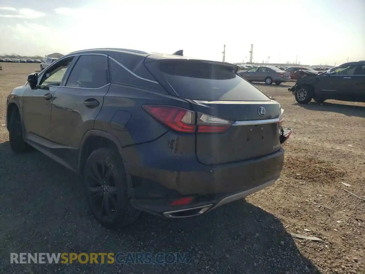 3 Photograph of a damaged car 2T2HZMAA7LC178050 LEXUS RX350 2020