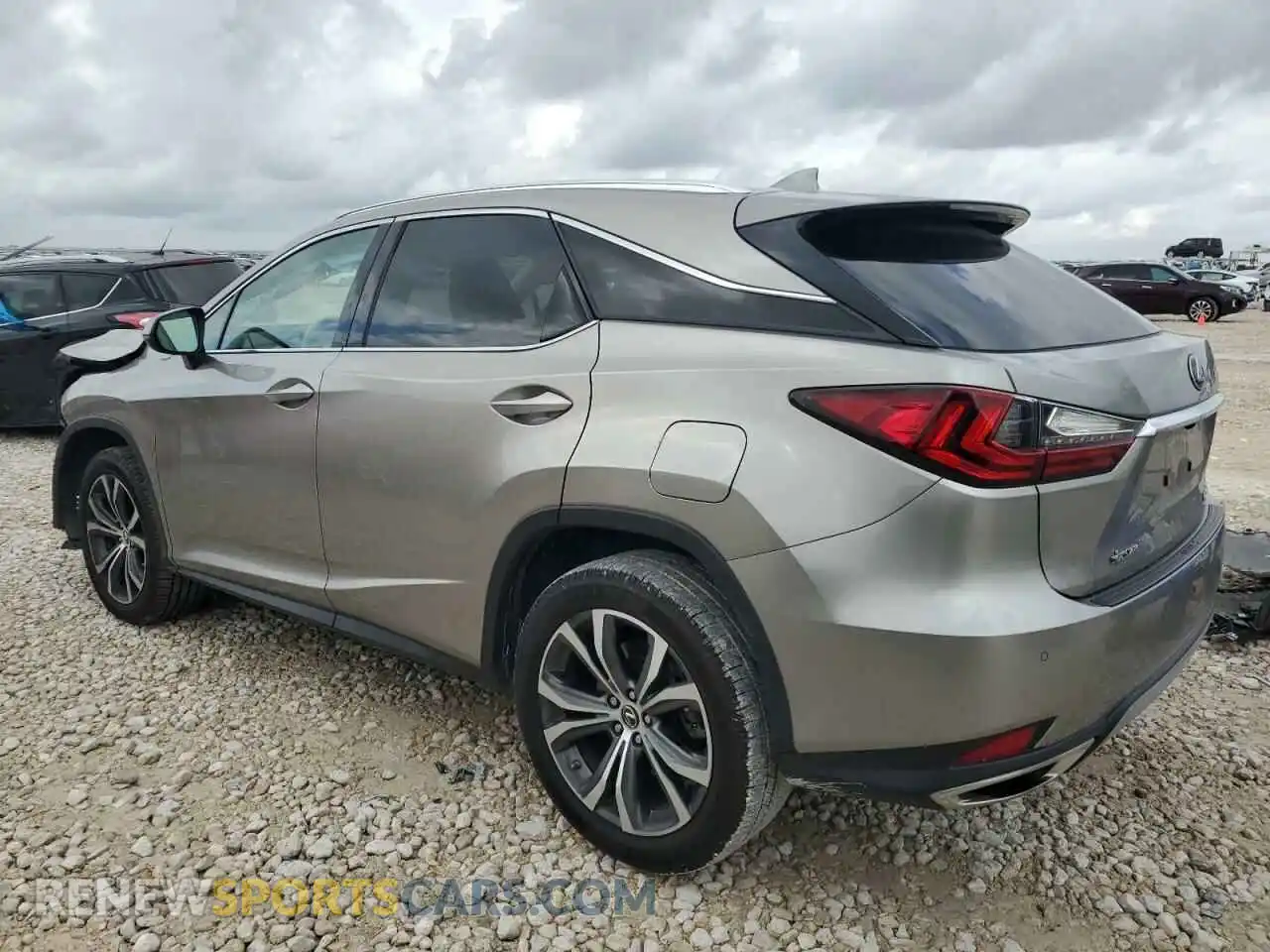2 Photograph of a damaged car 2T2HZMAA8LC155232 LEXUS RX350 2020