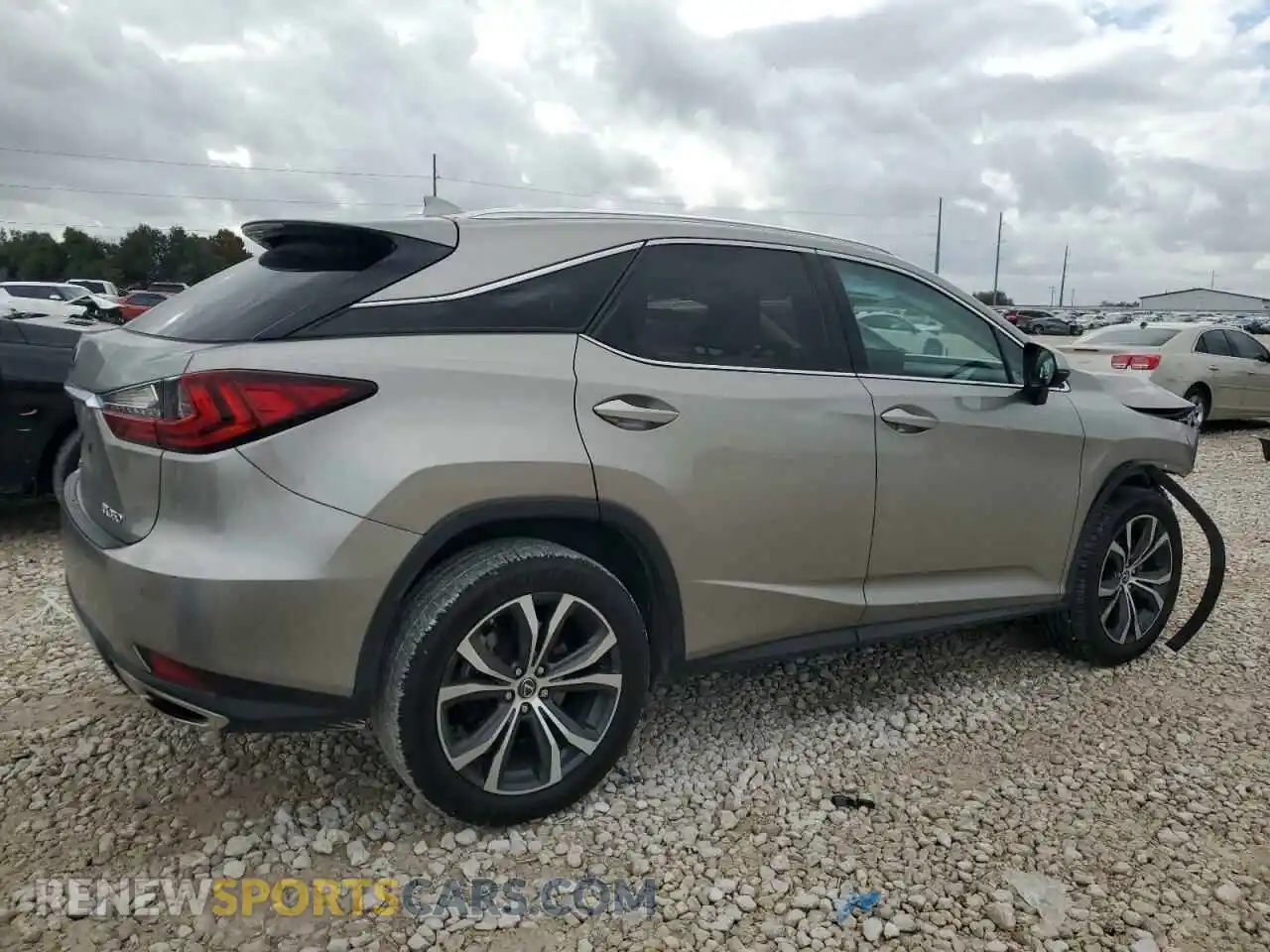 3 Photograph of a damaged car 2T2HZMAA8LC155232 LEXUS RX350 2020