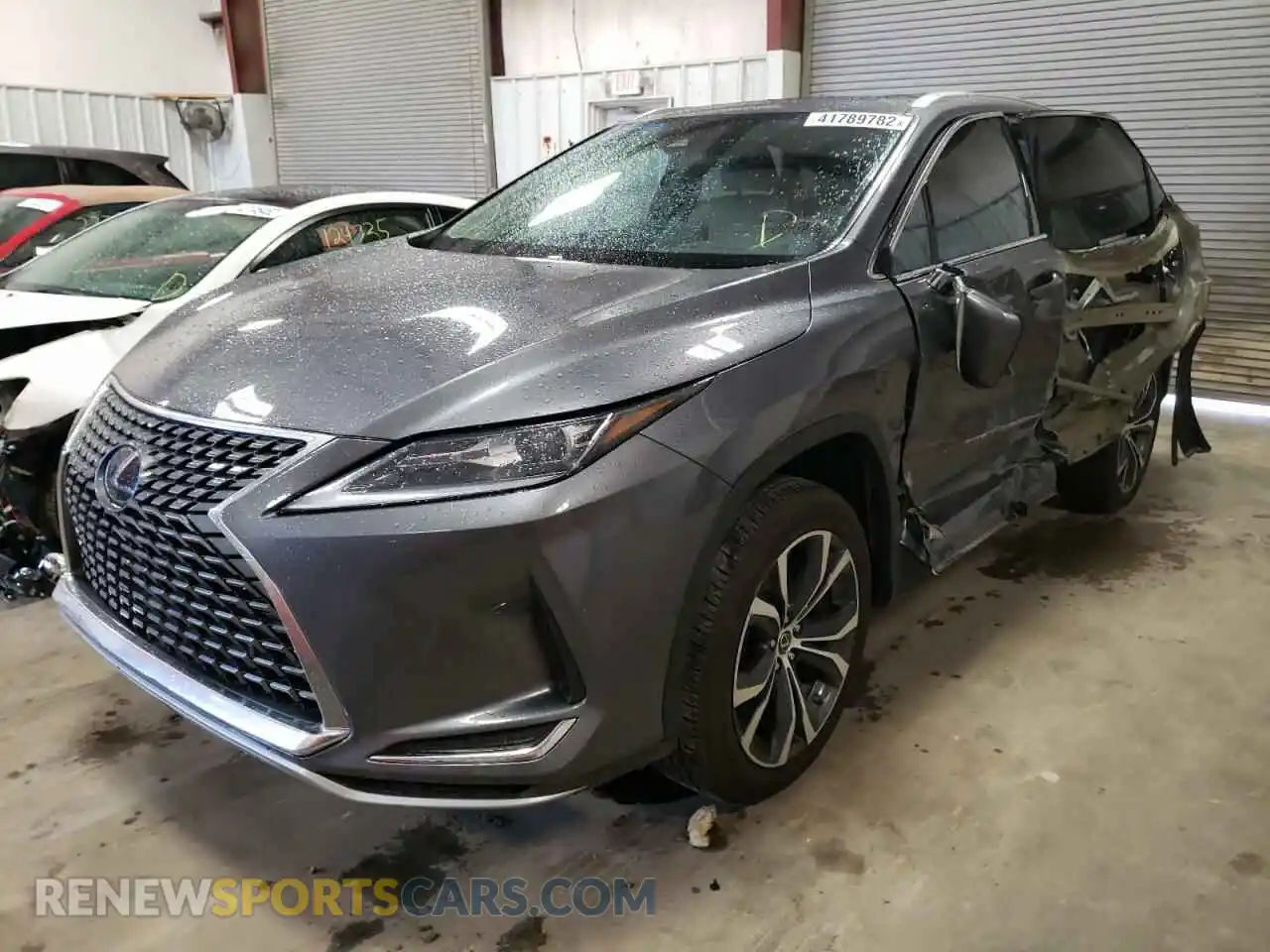 2 Photograph of a damaged car 2T2HZMAA8LC178784 LEXUS RX350 2020