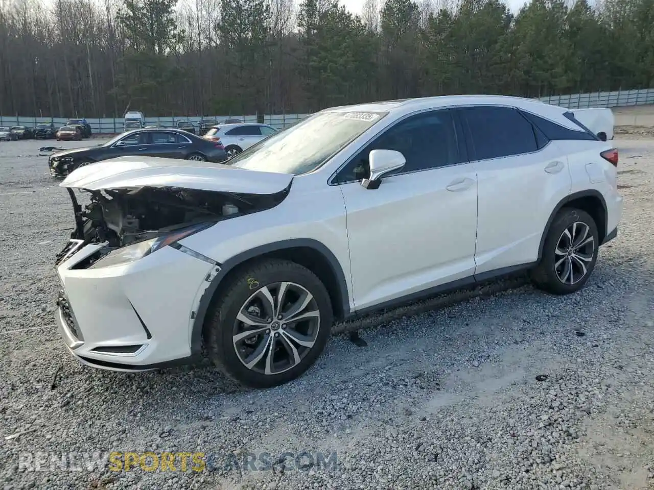 1 Photograph of a damaged car 2T2HZMAA9LC162741 LEXUS RX350 2020